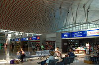 Hasanuddin Airport - Sultan Hasanuddin International Airport, Makassar, South Sulawesi - Indonesia. Interior of the Terminal building - by NN
