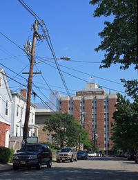 Robert Wood Johnson Hospital Heliport (9NJ4) - Robert Wood Johnson is a state-of-the-art hospital in the heart of downtown New Brunswick, home of the main campus of Rutgers, the State University of New Jersey. - by Daniel L. Berek