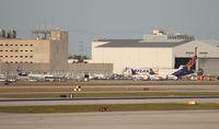 Miami International Airport (MIA) - Maintenance area and IBC parking - by Florida Metal