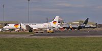 Bournemouth Airport, Bournemouth, England United Kingdom (EGHH) - West Atlantic and West Air Europe schemes. - by John Coates