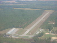 Gunung Batin Airport - Looking Northeast - by George Schmidt