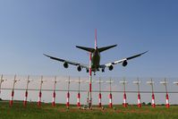 Vienna International Airport, Vienna Austria (LOWW) - Cargolux Boeing 747-8 LX-VCB - by Dietmar Schreiber - VAP