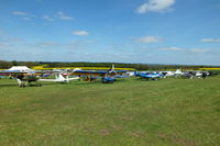 Popham Airfield Airport, Popham, England United Kingdom (EGHP) - 2014 Microlight Trade Fair, Popham - by Chris Hall