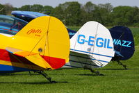 Sleap Airfield Airport, Shrewsbury, England United Kingdom (EGCV) - Pitts Specials competing in the BAeA Golding-Barrett & Duxford Trophies at Sleap - by Chris Hall