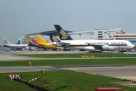 Singapore Changi Airport, Changi Singapore (WSSS) - Cargo terminal at Changi Airport - by Jean M Braun