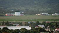 Robert L. Bradshaw International Airport, Basseterre, Saint Kitts Saint Kitts and Nevis (TKPK) - The older terminal at the northern end of the airport. - by Daniel L. Berek