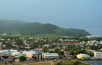 Robert L. Bradshaw International Airport, Basseterre, Saint Kitts Saint Kitts and Nevis (TKPK) - The new terminal is located at the end of the main runway. - by Daniel L. Berek
