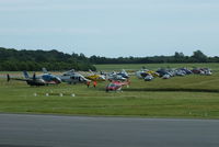 Turweston Aerodrome Airport, Turweston, England United Kingdom (EGBT) - British F1 Grand Prix day at Turweston - by Chris Hall