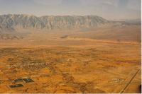 Eastern Sierra Regional Airport (BIH) - Bishop airport is  on the lower right side of picture . View is to the west. Always been amazed by the scenery when flying through this area. Awesome does not do it justice. - by S B J