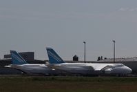 Leipzig/Halle Airport, Leipzig/Halle Germany (EDDP) - Two AN 124 of Antonov Design Bureau (Ukraine) on apron 2..... - by Holger Zengler