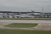 Chicago O'hare International Airport (ORD) - AA apron - by Daniel Vanderauwera