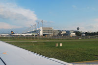 Munich International Airport (Franz Josef Strauß International Airport), Munich Germany (EDDM) - Taxiing onboard D-AIDA after LH flight 1799 from Faro - by Tomas Milosch