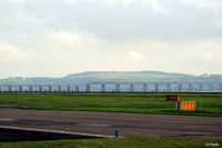 Dundee Airport, Dundee, Scotland United Kingdom (EGPN) - Wide angle view eastwards of Dundee Riverside airport. EGPN. - by Clive Pattle