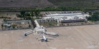 General Rafael Buelna International Airport - Also the Alaska_N618AS - view from air. - by XE1JPP