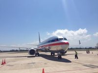 Cap-Haitien International Airport, Cap-Haitien Haiti (MTCH) - American Airlines aircraft after landing for the first time at the Hugo Chavez International Airport of Cap-Haitien for the inaugural flight from Miami - by Unknown