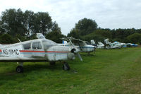 Elstree Airfield - the graveyard at Elstree - by Chris Hall