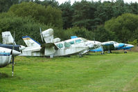 Elstree Airfield - the graveyard at Elstree - by Chris Hall