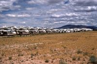 Davis Monthan Afb Airport (DMA) - Photo taken from the fence during April 1989 - by Peter Lea