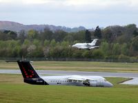 Edinburgh Airport, Edinburgh, Scotland United Kingdom (EGPH) - Some more threshold action at Edinburgh EGPH Scotland - by Clive Pattle