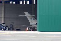 Málaga Airport, Málaga Spain (LEMG) - One of the maintenance hangars on the GA at Malaga - by Guitarist