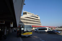 Tegel International Airport (closing in 2011), Berlin Germany (EDDT) - Outside the veryfunctional main terminal at TXL. - by Tomas Milosch