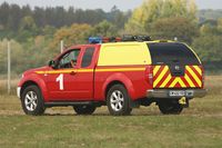 Rennes Airport, Saint-Jacques Airport France (LFRN) - Runway control (bird strike hazard), Rennes-St Jacques airport (LFRN-RNS) - by Yves-Q