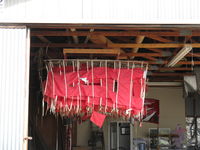 Santa Paula Airport (SZP) - Stowed Alphabet letters for Sky Writing business. A is shown rotated counter-clockwise.. - by Doug Robertson