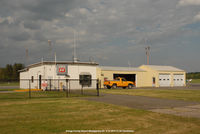 Orange County Airport (MGJ) - Operations and fueling area. - by J.G. Handelman