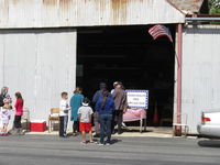Santa Paula Airport (SZP) - Young Eagles Flight Hangar, at your appointment time-meet your assigned pilot here and walk to his/her plane for your free first GA flight. Since SUPERCEDED-meet at SZP Museum Hangar. - by Doug Robertson