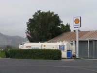 Santa Paula Airport (SZP) - SZP SHELL Self-Serve Fuel Dual Dock, midfield North. New SHELL Sign up at last! Same 100LL gallon price as May 2015 last. - by Doug Robertson