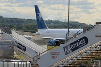 Edinburgh Airport, Edinburgh, Scotland United Kingdom (EGPH) - The northern Cargo area at Edinburgh EGPH - by Clive Pattle