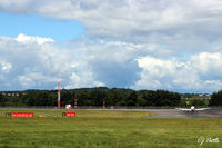 Edinburgh Airport, Edinburgh, Scotland United Kingdom (EGPH) - Intersection of Runway 06-24 at Hold Bravo at Edinburgh EGPH - by Clive Pattle