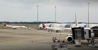 Bordeaux Airport, Merignac Airport France (LFBD) - Northern apron.... - by Holger Zengler