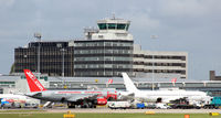 Manchester Airport, Manchester, England United Kingdom (EGCC) - More terminal activity at Manchester EGCC - by Clive Pattle