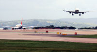 Manchester Airport, Manchester, England United Kingdom (EGCC) - A normal morning's activity at Manchester airport EGCC - by Clive Pattle