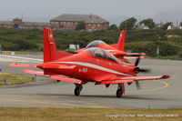 Anglesey Airport (Maes Awyr Môn) or RAF Valley - Swiss Air Force Pilatus PC-21's during a week long exercise at RAF Valley - by Chris Hall