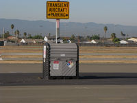 Reid-hillview Of Santa Clara County Airport (RHV) - Transient Aircraft Parking sign @ Reid-Hillview Airport, San Jose, CA - by Steve Nation