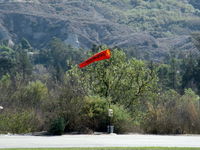 Santa Paula Airport (SZP) - Rwy 04 New Windsock - by Doug Robertson