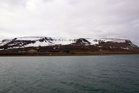 Svalbard Airport, Longyear - The world's northernmost airport with scheduled airliner flights and its 2,483 m long runway seen from the Icefjord (Isfjorden)  - by Tomas Milosch