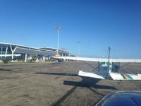 Vilankulo Airport, Vilankulo Mozambique (FQVL) - Vilankulo Parking  - by Klaus Wybranietz