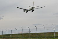Leipzig/Halle Airport, Leipzig/Halle Germany (EDDP) - Daily Delhi shuttle on final for rwy 26L.... - by Holger Zengler