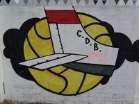 Barajas International Airport, Madrid Spain (LEMD) - logo football club Déportivo Barajas - by Jean Goubet-FRENCHSKY
