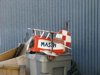 Santa Paula Airport (SZP) - Mason Family Toy Biplane. How many generations? - by Doug Robertson