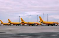 Leipzig/Halle Airport, Leipzig/Halle Germany (EDDP) - Four sisters on apron 4..... - by Holger Zengler