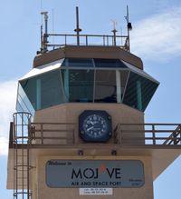 Mojave Airport (MHV) - ATC tower @ KHMV from the ramp  - by adenhart