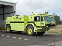 Lone Star Executive Airport (CXO) - the fire dept - by olivier Cortot