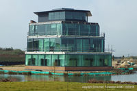 Turweston Aerodrome Airport, Turweston, England United Kingdom (EGBT) - Turwestons new tower, cafe and club house  - by Chris Hall