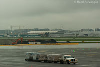 Vancouver International Airport, Vancouver, British Columbia Canada (CYVR) - View to southeast of south runway from domestic terminal. General activities. - by Remi Farvacque
