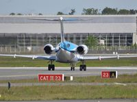 Bordeaux Airport, Merignac Airport France (LFBD) - runway 23 catégorie III, F28 KLM PH-KZL to AMS - by Jean Goubet-FRENCHSKY