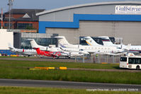 London Luton Airport, London, England United Kingdom (EGGW) - Bizjets at Luton - by Chris Hall